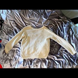 Cream Knit Sweater